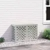 vidaXL Copertura per climatizzatore argento 90 x 40 x 60 cm Anteprima dell’immagine prodotto 2