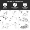 KUTAS Klassische Betten 140x190, Polsterbett Schwarz mit Produktbild-Vorschau 10