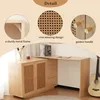 A desk with storage and a guitar in the background. Podgląd zdjęcia produktu