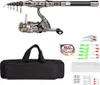Teleskop-Angelrute und Rolle Combo Full Kit Spinning Produktbild-Vorschau 1