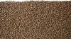 A close-up, top-down view of a pile of small, brown, cylindrical pellets, likely dog food. Produktbild-Vorschau