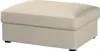 Dekoria Bezug für Kivik Hocker, grau-beige, Bezug für Produktbild-Vorschau 1