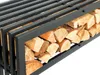 DanDiBo Étagère à bois de cheminée intérieure avec banc Voir les images du produit 5