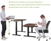 Hilodesk 150cm l-desk elektryczne biurko narożne z Podgląd zdjęcia produktu 6