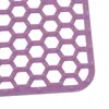 Silikonová čtvercová podložka pod dřez fialová 34,5*34,5 cm Náhled obrázku produktu 7