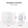 AVANTEK Funk-Türklingel mit 2 Empfängern - Weiß - Produktbild-Vorschau 8