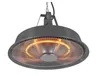 A hanging patio heater with its heating element glowing. Anteprima dell’immagine prodotto