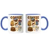 Coffee Tasse Blau Kaffeeliebhaber Caffe Latte Cappuccino Produktbild-Vorschau 3