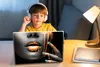 MuchoWow® Laptop Aufkleber Sticker Cover Lippen - Orange - Produktbild-Vorschau 3