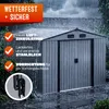 GARDEBRUK Gerätehaus XXL Metall  9m³ mit Fundament Produktbild-Vorschau 4