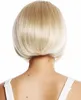 WIG ME UP Perücke kurz Bob Scheitel Goldblond Platinblond Produktbild-Vorschau 4