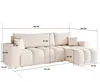 Universelles Ecksofa Liverno L mit Schlaffunktion Centaur Produktbild-Vorschau 4