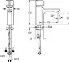 KWC Selbstschluss-Standbatterie DN15, Messing, poliert, Produktbild-Vorschau 2