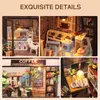 OKWISH 3D-Puzzles, Handgefertigtes DIY Miniaturhaus, Produktbild-Vorschau 4