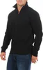 Mivaro Herren Sweatjacke Zipper Basic ohne Kapuze – Produktbild-Vorschau 5