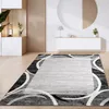 Teppich Wohnzimmer Kurzflor Marokkanische Kreis Und Produktbild-Vorschau 1