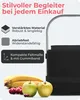 Handle-Box Einkaufs-Korb mit Aluminium Griff Faltbarer Produktbild-Vorschau 5
