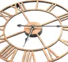 vidaXL Horloge murale métal 40 cm Golden Voir les images du produit 4