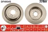 TRW Bremsscheiben (2 Stück) Hinterachse DF4954S Produktbild-Vorschau 3