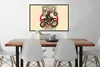 MuchoWow® MuchoWow® Gerahmtes Poster Motorrad - Vintage - Produktbild-Vorschau 2