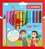 Flamastry z pierścieniem nasadki - STABILO Cappi - Podgląd zdjęcia produktu 1