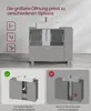 VASAGLE Waschbeckenunterschrank, offene Fächer an einer Produktbild-Vorschau 5
