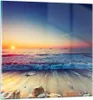 Bilder auf glas - Meer Strand Welle - 30x30cm - Glasbilder Produktbild-Vorschau 1
