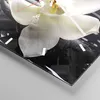 Wanduhr - Quadrat - Glasuhr - Spa Orchidee Steine Wasser - Produktbild-Vorschau 5