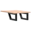 The Living Store Piano lavabo con staffa in acciaio e legno Anteprima dell’immagine prodotto 7