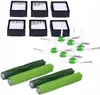 A collection of vacuum cleaner accessories, including filters, side brushes, and main brushes. Podgląd zdjęcia produktu