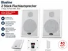 2 Stück Blueline PBS-501 Flachlautsprecher Weiß – Neuware Produktbild-Vorschau 1