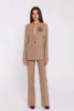 Stylove Damen der Sakko Qudel S370 beige XL Produktbild-Vorschau 6