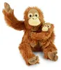 Plüsch-Orang-Utan mit Baby 28 cm Eco-f. Produktbild-Vorschau 3