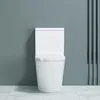 doporro WC à poser céramique blanc toilette avec réservoir Voir les images du produit 4