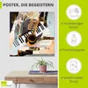 ARTland Poster Trompeten Größe: 70x70 cm Produktbild-Vorschau 2