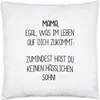 Kissen Inkl. Füllung Mama Wenigstens Keinen Hässlichen Sohn Produktbild-Vorschau 1
