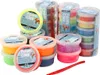 Foam Clay Modelliermasse Set groß mit Glitzer und Metallic Produktbild-Vorschau 1