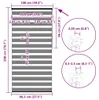 vidaXL Dvojitá roleta bílá 100x200 cm Šířka látky 95,9 cm Náhled obrázku produktu 7