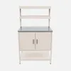 sweeek - Outdoor-Küche 3 Elemente aus Edelstahl - Beige Produktbild-Vorschau 2