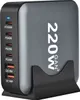 220 W nabíjecí stanice rozbočovač 6 portů USB-C nabíjecí Náhled obrázku produktu 9