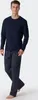 Schiesser Herren Schlafanzug lang blau 48  ST Produktbild-Vorschau 4