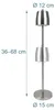 Relaxdays Standaschenbecher, höhenverstellbar 36-68 cm, Produktbild-Vorschau 4
