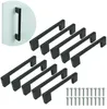 10x Möbelgriff Wide, Schwarz, 96 mm, inkl. Schrauben Produktbild-Vorschau 1