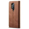 OnePlus 8 Pro Pouzdro, Kožené Peněženkové Pouzdro s Náhled obrázku produktu 3