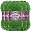 Alize 5x 100 g cotone oro, tinta unita, uncinetto, lavoro a Anteprima dell’immagine prodotto 1