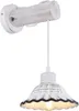 GLOBO Lighting Wandleuchte JOWITA BH 17x32 cm weiß Produktbild-Vorschau 1