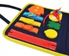Montessori Busy Board Fühlbuch Lernspielzeug Sensorik Buch Produktbild-Vorschau 6