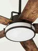 Ventilatore da soffitto a risparmio energetico con luce LED Anteprima dell’immagine prodotto 2