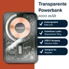 Batterie Externe Transparente Recharge Sans Fil Et Usb-c, Voir les images du produit 2