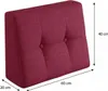 Lermowood Kissen „Verona“ für Palettenmöbel 60x40 Rot – Produktbild-Vorschau 2